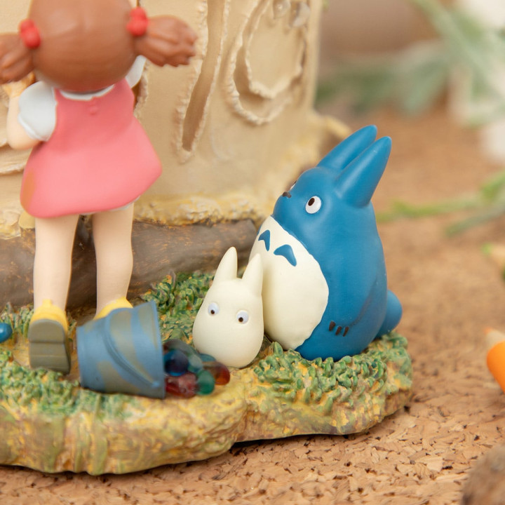 Planter Totoro & Mei have fun - My Neighbor Totoro