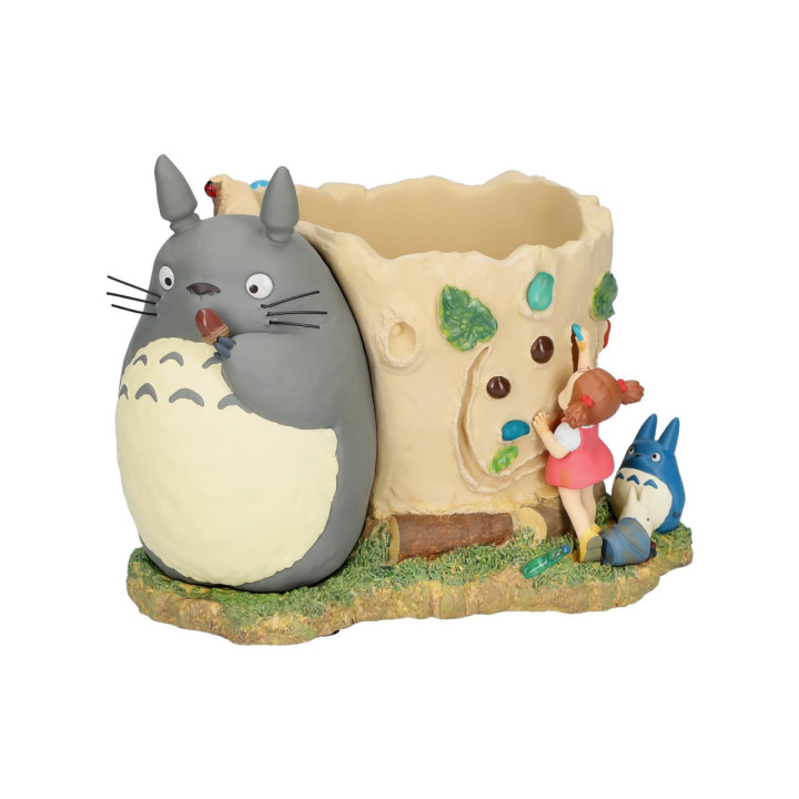 Planter Totoro & Mei have fun - My Neighbor Totoro
