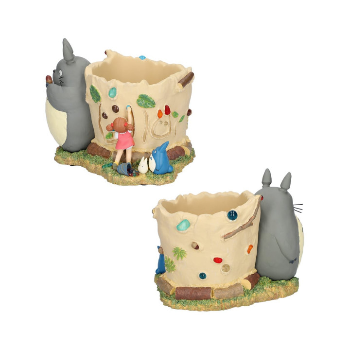 Planter Totoro & Mei have fun - My Neighbor Totoro