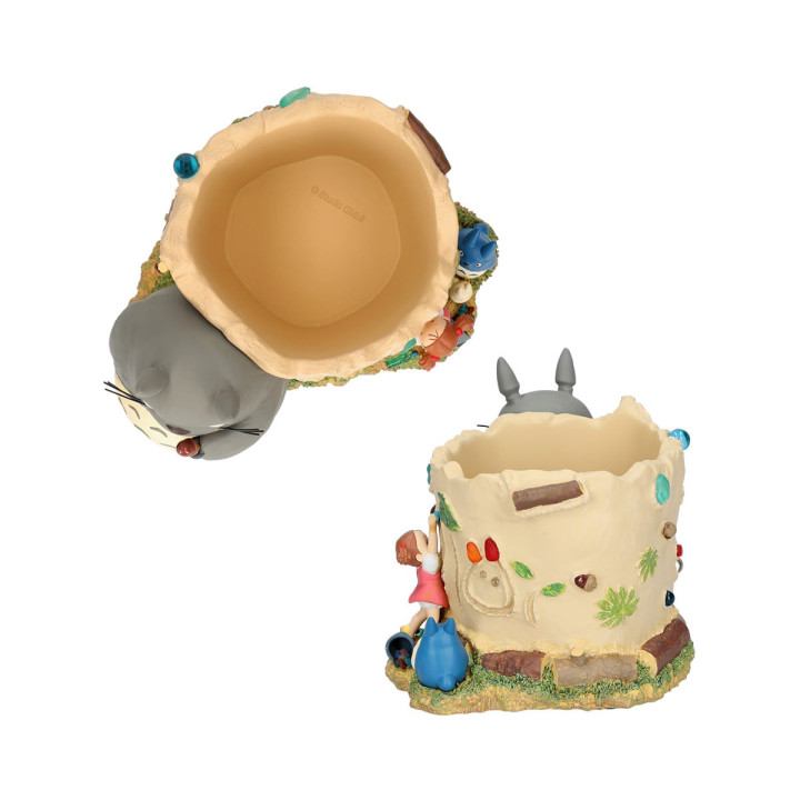 Planter Totoro & Mei have fun - My Neighbor Totoro
