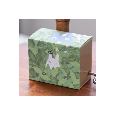 Hand crank Music Box Totoro leaf - My Neighbor Totoro