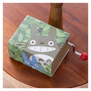 Hand crank Music Box Totoro leaf - My Neighbor Totoro