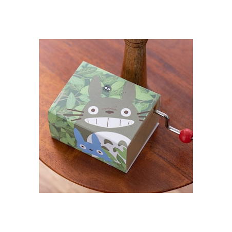 Hand crank Music Box Totoro leaf - My Neighbor Totoro