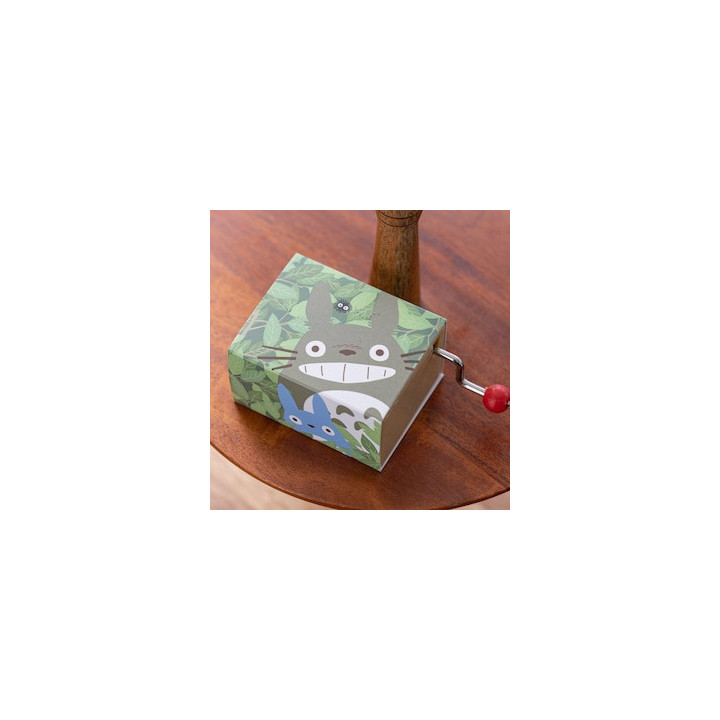 Hand crank Music Box Totoro leaf - My Neighbor Totoro
