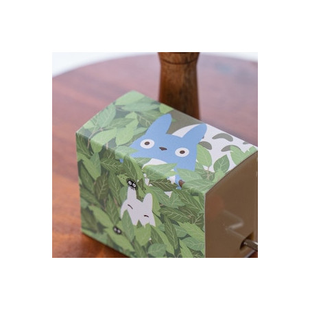 Hand crank Music Box Totoro leaf - My Neighbor Totoro