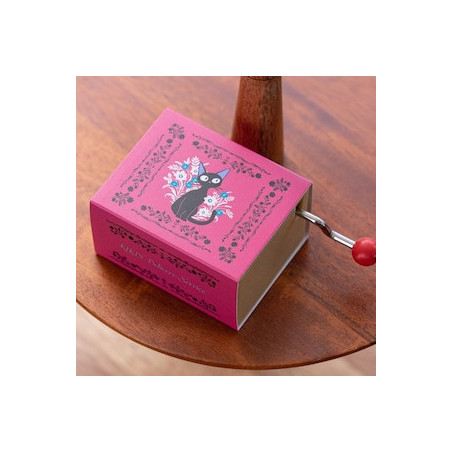 Boîte à musique à manivelle Kiki fleurs - Kiki la petite sorcière