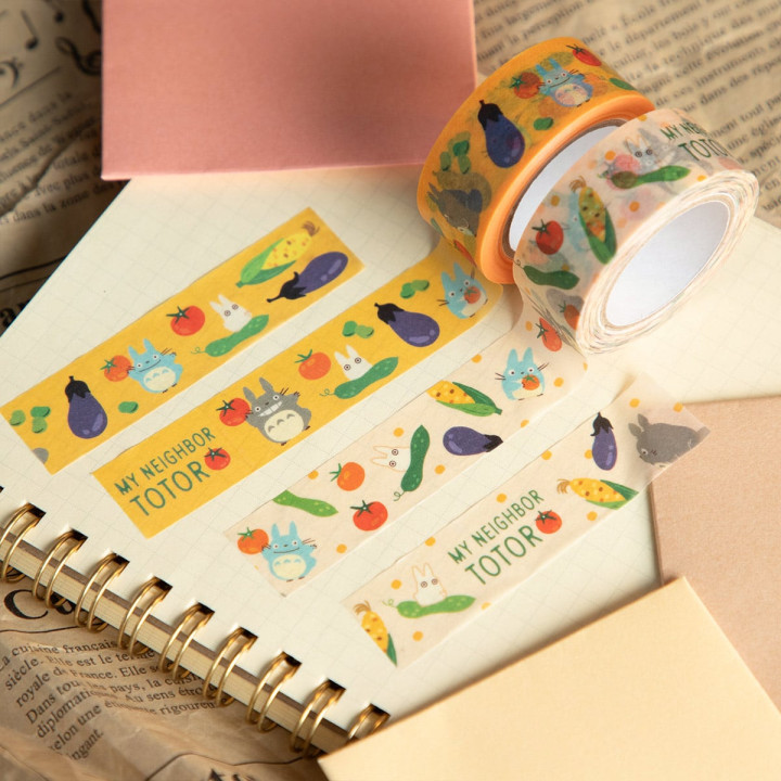 Masking Tape Set Vegetables - My Neighbor Totoro