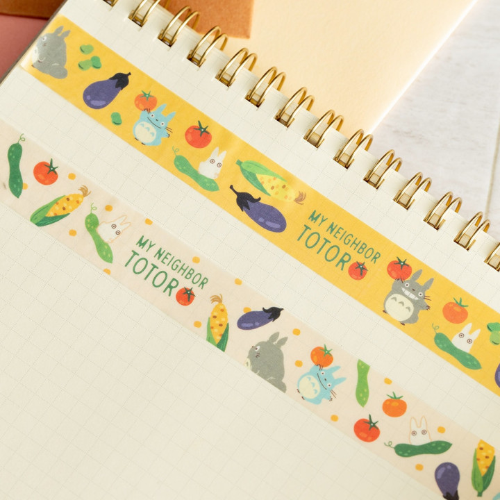 Masking Tape Set Vegetables - My Neighbor Totoro