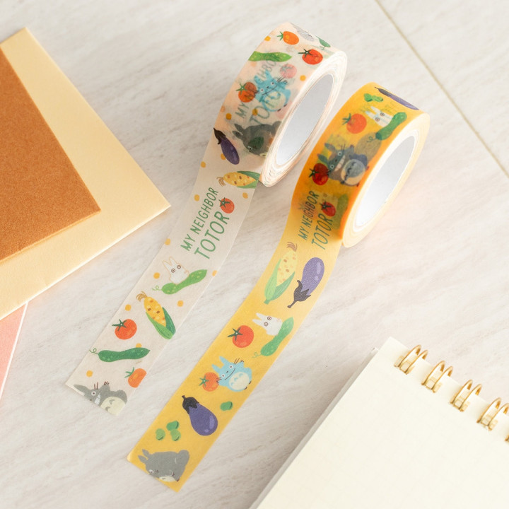 Masking Tape Set Vegetables - My Neighbor Totoro