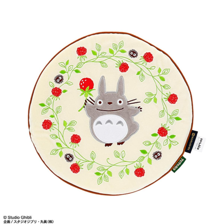 Seat Cushion Strawberry Wreath  - My Neighbor Totoro