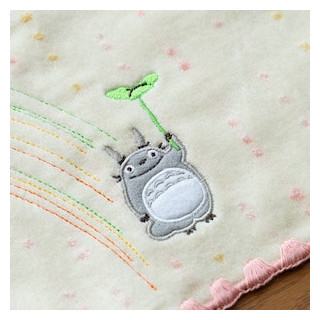 Serviette Arc-en-ciel Orange 34x80 cm - Mon Voisin Totoro