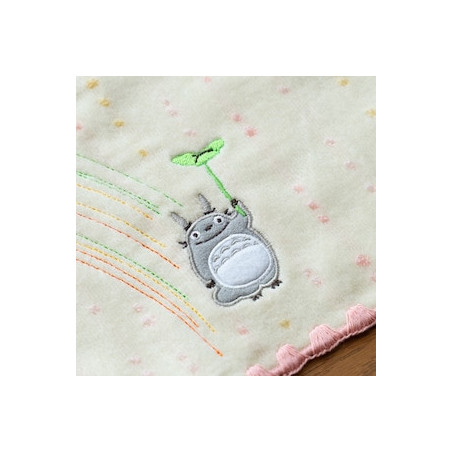 Serviette Arc-en-ciel Orange 34x80 cm - Mon Voisin Totoro