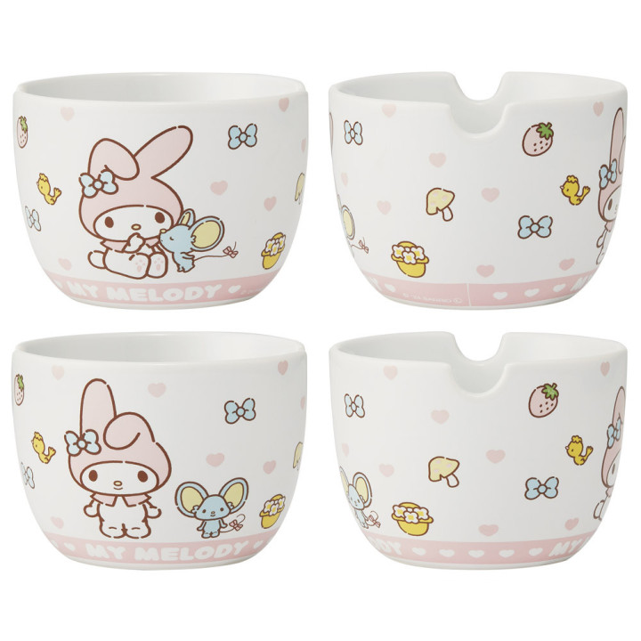 Ceramic bowl & Chopsticks set - My Melody