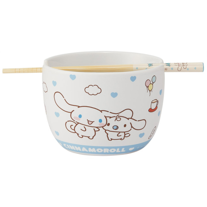 Ceramic bowl & Chopsticks set - Cinnamoroll