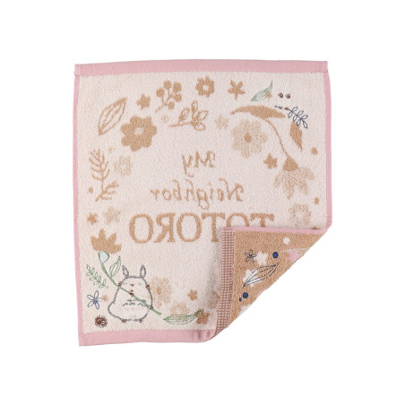 Mini Serviette Feuille Antique 34x36 cm - Mon Voisin Totoro