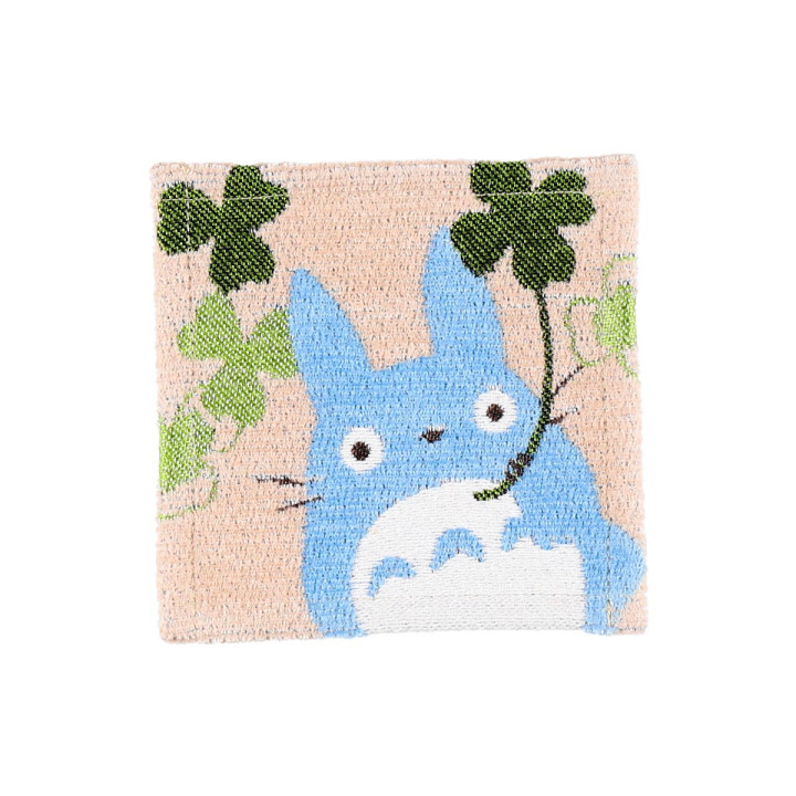 Set of 4 embroidered coasters Totoro & Soot Sprites - My Neighbor Tot