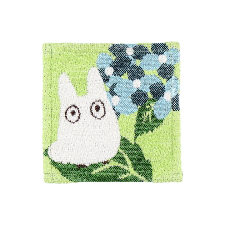 Set of 4 embroidered coasters Totoro & Soot Sprites - My Neighbor Tot