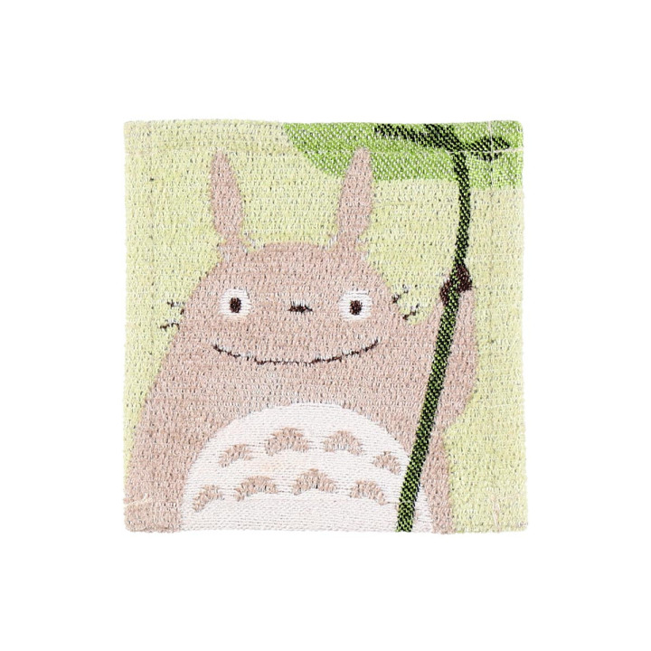 Set of 4 embroidered coasters Totoro & Soot Sprites - My Neighbor Tot