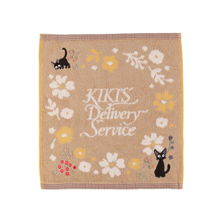 Mini Towel Sepia Flower 34x36 cm - Kiki's Delivery Service