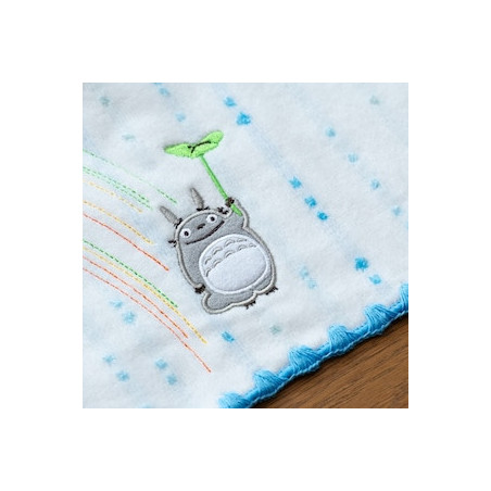 Serviette Arc-en-ciel Bleu 34x80 cm - Mon Voisin Totoro