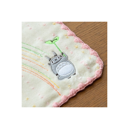 Mini Serviette Arc-en-ciel Orange 25x25 cm - Mon Voisin Totoro