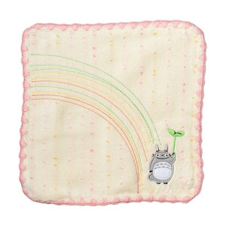 Mini Serviette Arc-en-ciel Orange 25x25 cm - Mon Voisin Totoro