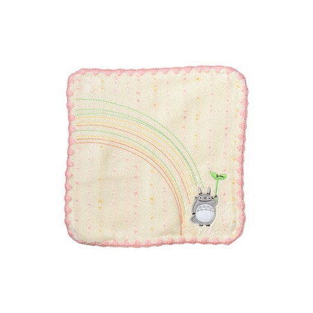 Mini Serviette Arc-en-ciel Orange 25x25 cm - Mon Voisin Totoro
