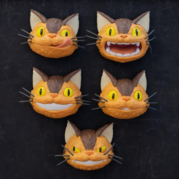 Blind box Magnet Catbus face - My neighbor Totoro