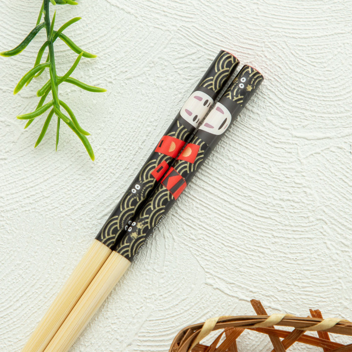 Baguettes 21cm No Face & Lanternes - Le Voyage de Chihiro