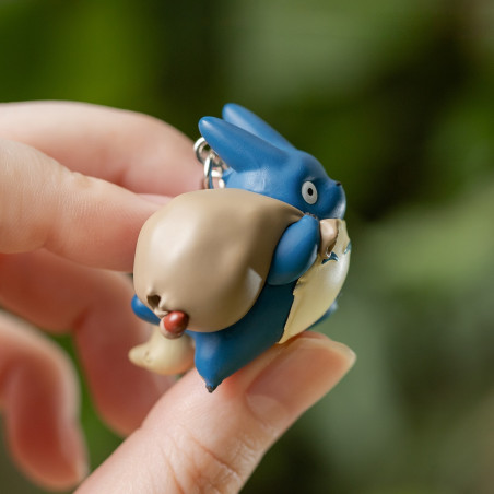 Porte-Clés 3D Course Totoro bleu & blanc - Mon Voisin Totoro