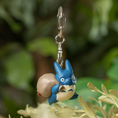Porte-Clés 3D Course Totoro bleu & blanc - Mon Voisin Totoro