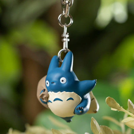 Porte-Clés 3D Course Totoro bleu & blanc - Mon Voisin Totoro