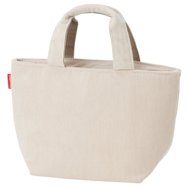 Corduroy Cooler hand bag - Hello Kitty