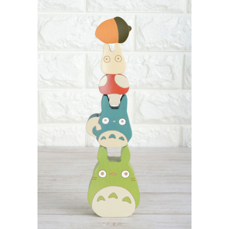 Figurines en bois Totoro et Noiraudes - Mon Voisin Totoro