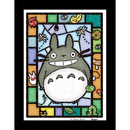 Puzzle Vitrail 150P Totoro Gris - Mon Voisin Totoro