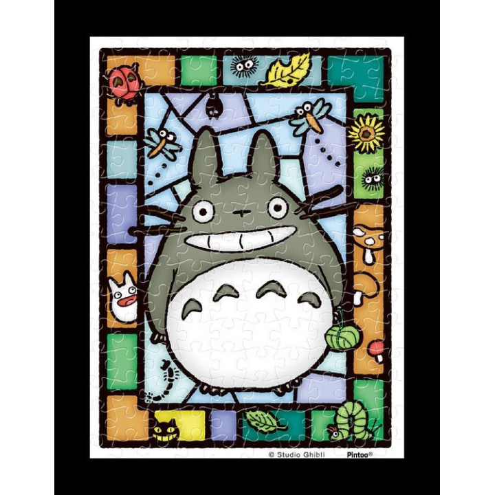 Puzzle Vitrail 150P Totoro Gris - Mon Voisin Totoro