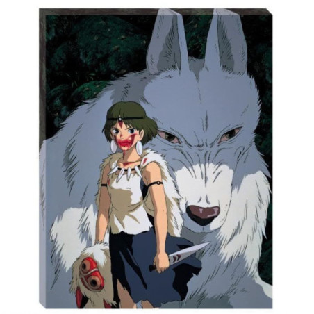 Puzzle canevas 366P San & Moro - Princesse Mononoké