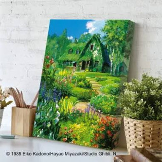 Puzzle canevas 366P Maison de Kiki - Kiki la petite sorcière