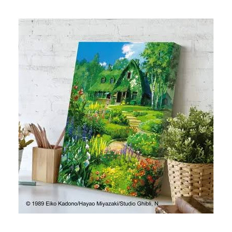 Puzzle canevas 366P Maison de Kiki - Kiki la petite sorcière