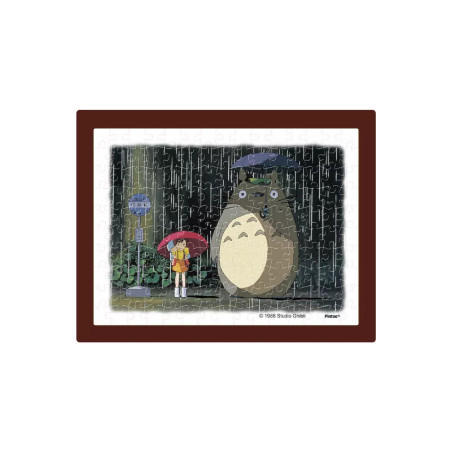 Puzzle 150P & chevalet Arrêt de bus - Mon Voisin Totoro