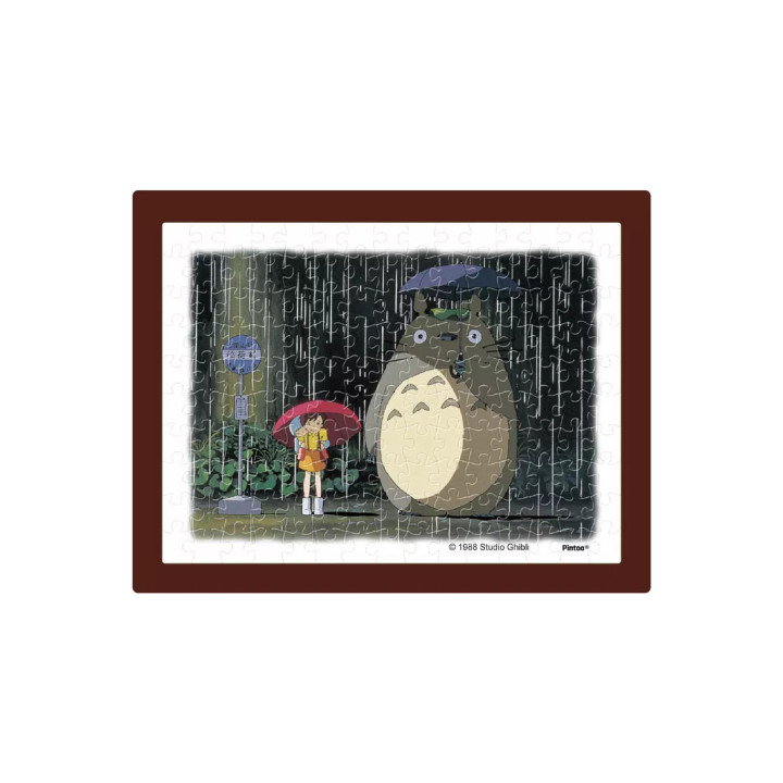 Puzzle 150P & chevalet Arrêt de bus - Mon Voisin Totoro