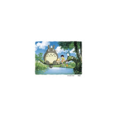 Puzzle 150P & chevalet Totoro pêche - Mon Voisin Totoro