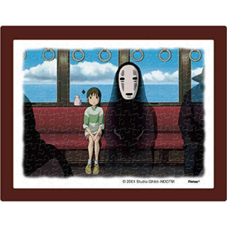 Puzzle 150P & chevalet Chihiro & No Face dans le train - Le Voyage de