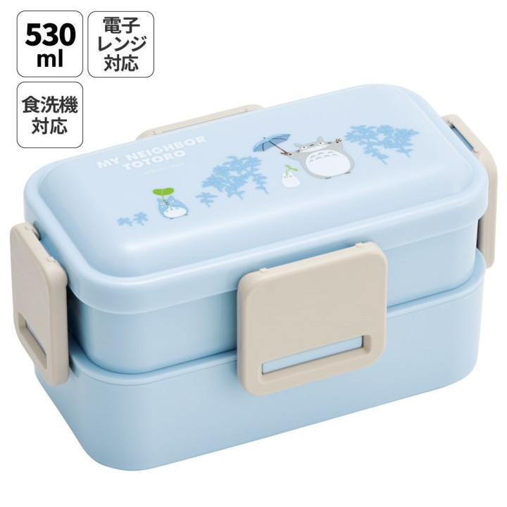 Bento 4 fermetures 2 parties Totoro Dondoko - Mon Voisin Totoro