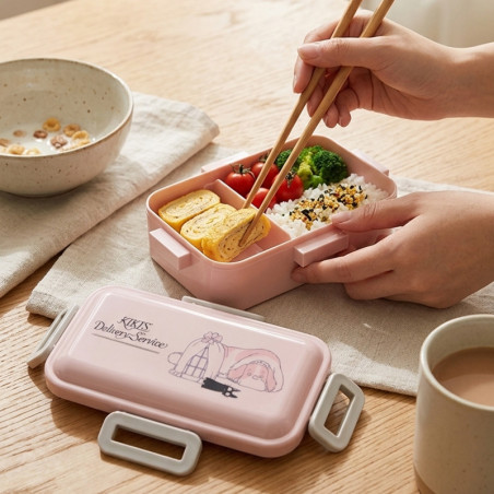 Bento 4 fermetures 530ml Jiji & Jeff - Kiki la petite sorcière