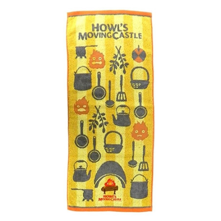 Towel Calcifer’s Kitchen 34x80 cm - Howl's Moving Castle
