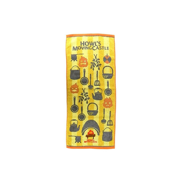 Towel Calcifer’s Kitchen 34x80 cm - Howl's Moving Castle