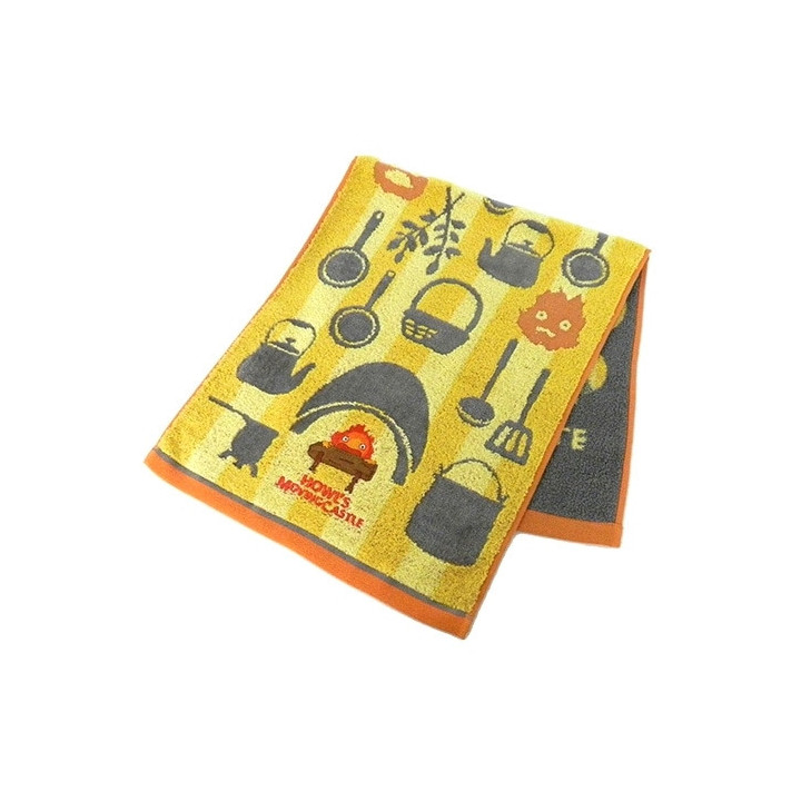 Towel Calcifer’s Kitchen 34x80 cm - Howl's Moving Castle