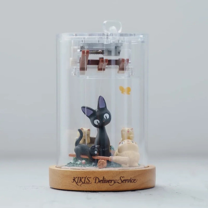 Boîte à musique Marionnette Jiji - Kiki la petite sorcière