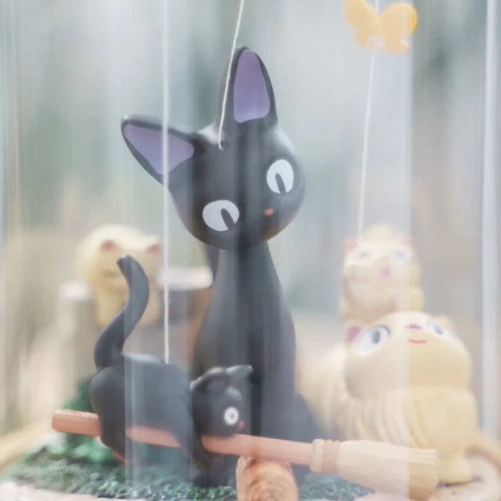 Boîte à musique Marionnette Jiji - Kiki la petite sorcière